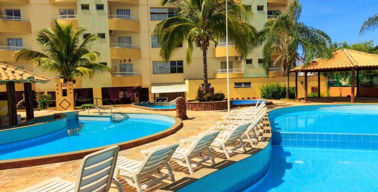 Thermas Place Suite Caldas Novas Com Piscinas Termais Kültér fotó